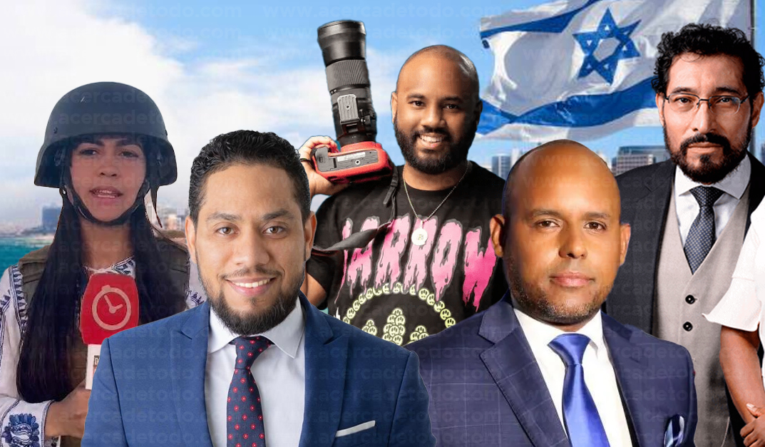 periodistas dominicanos en tel aviv